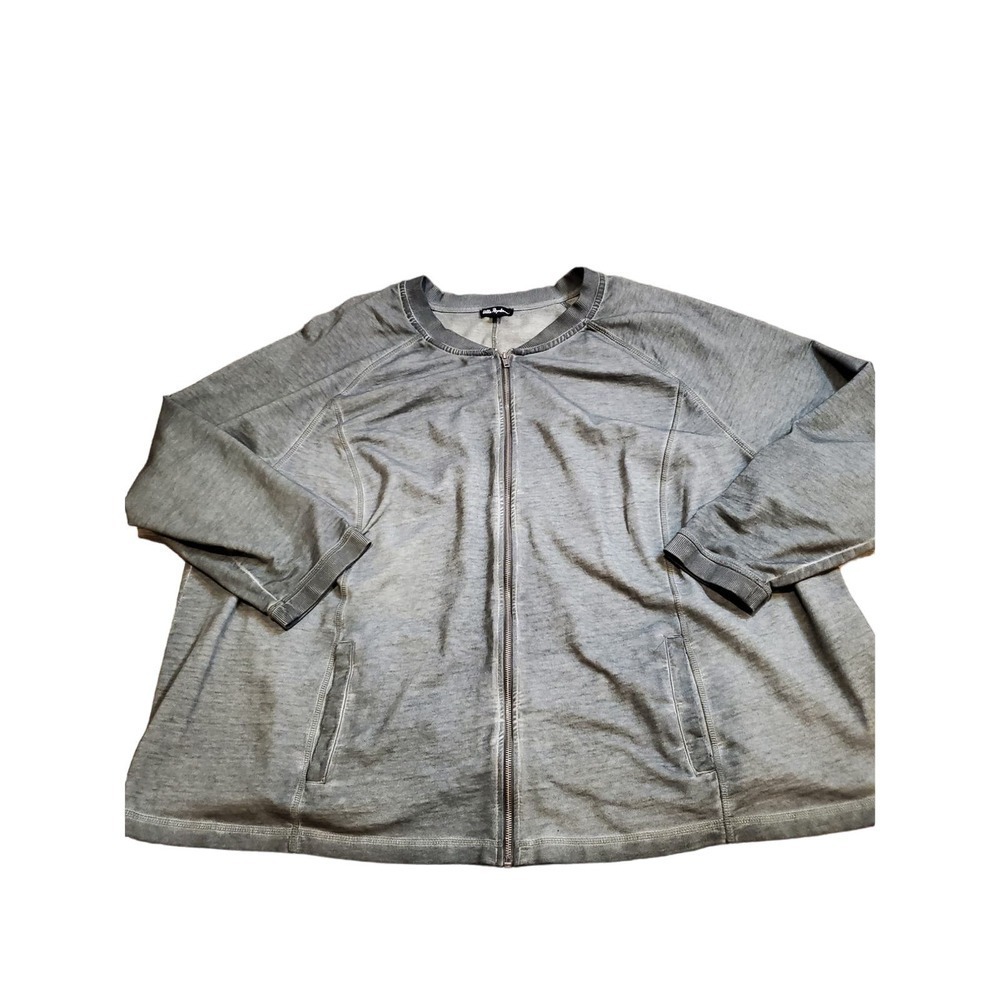 Ulla Popken Light Weight Full‎ zip jacket Size 32/34
